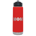 Mom Tennis 20 oz Water Bottle | Red