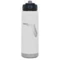 Florida Home 20 oz Water Bottle | White
