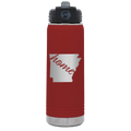 Arkansas Home 20 oz Water Bottle | Maroon