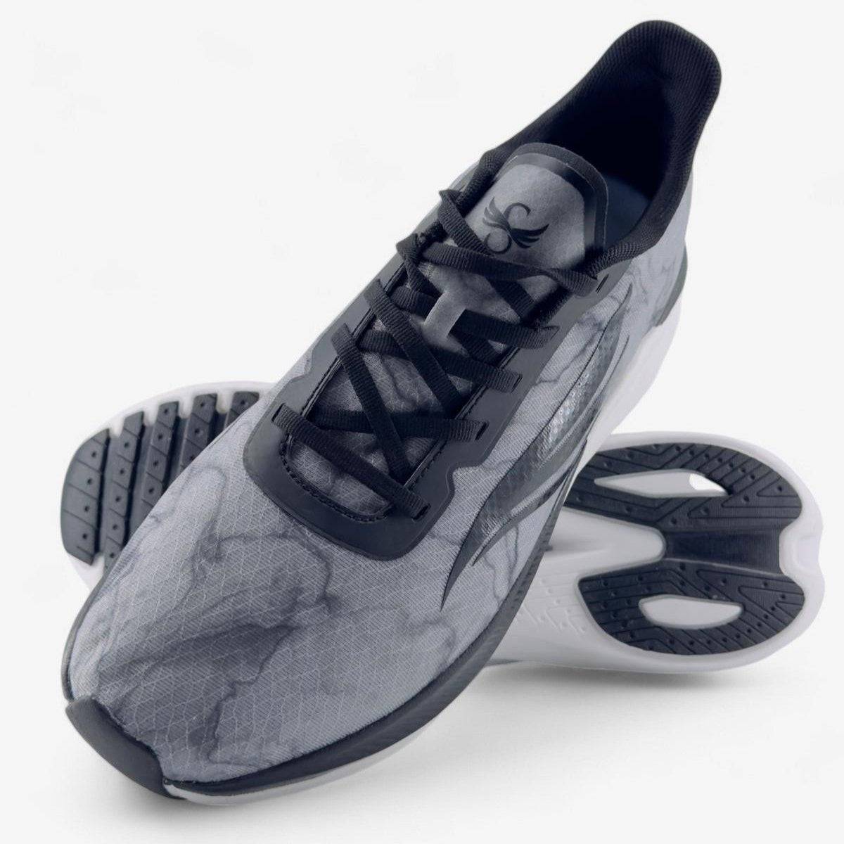 CELER Men's Running Shoes – Black | High-Arch Support Road Runner