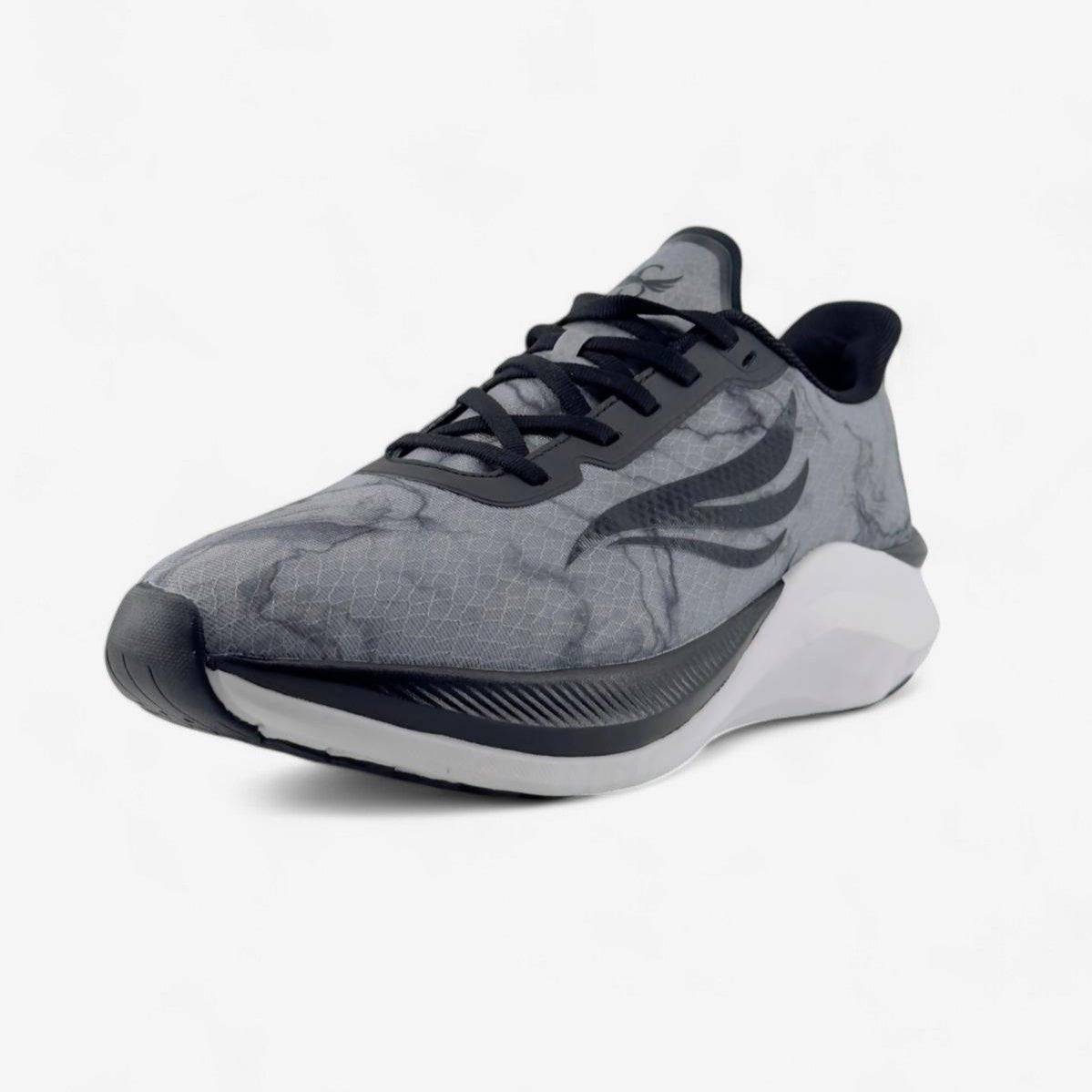 CELER Men's Running Shoes – Black | High-Arch Support Road Runner