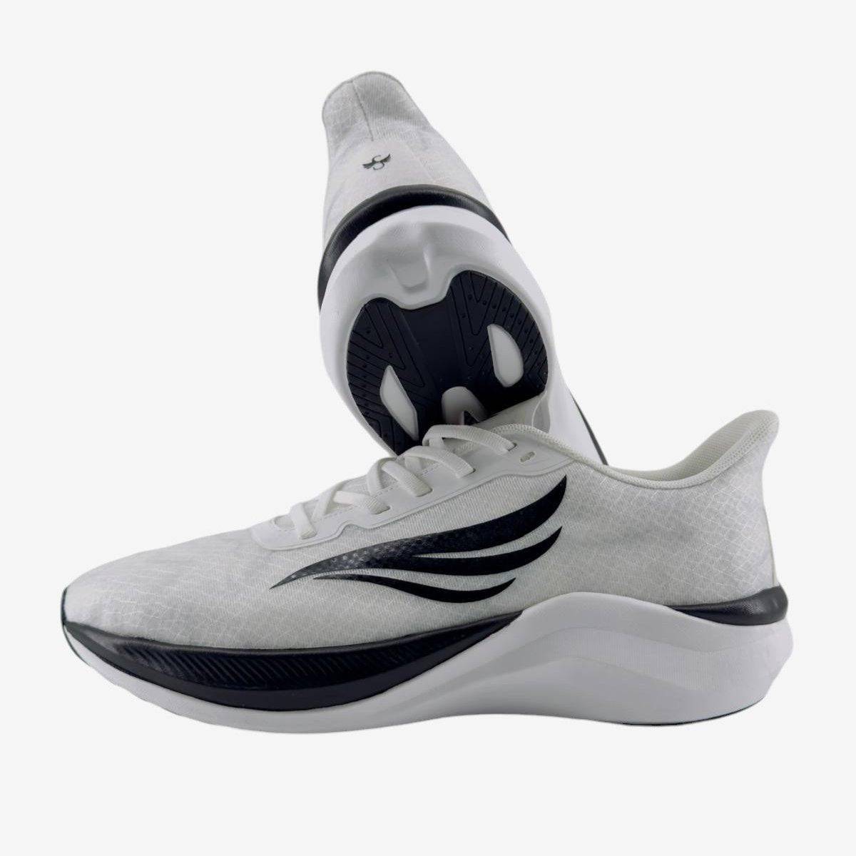 CELER Men's Running Shoes – White | High-Arch Support Road Runner