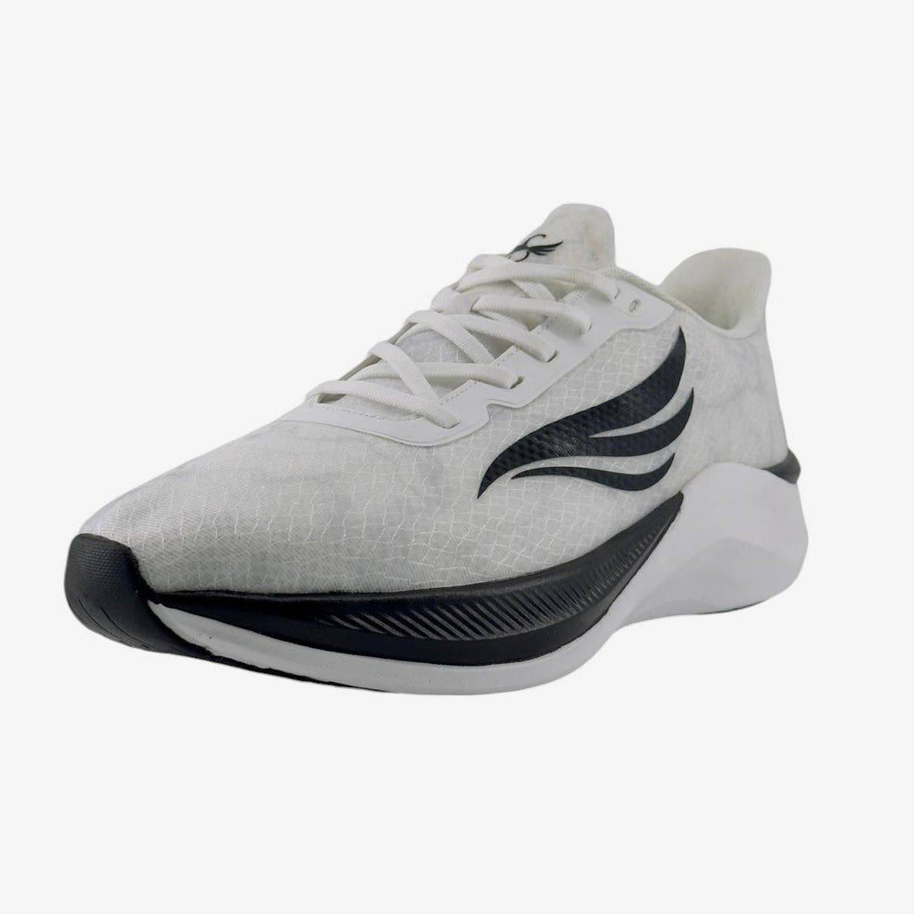 CELER Men's Running Shoes – White | High-Arch Support Road Runner