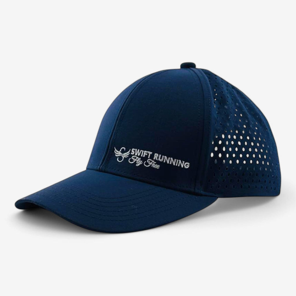 Dry Fit Running Hat – Navy Blue | Moisture-Wicking Sport Cap