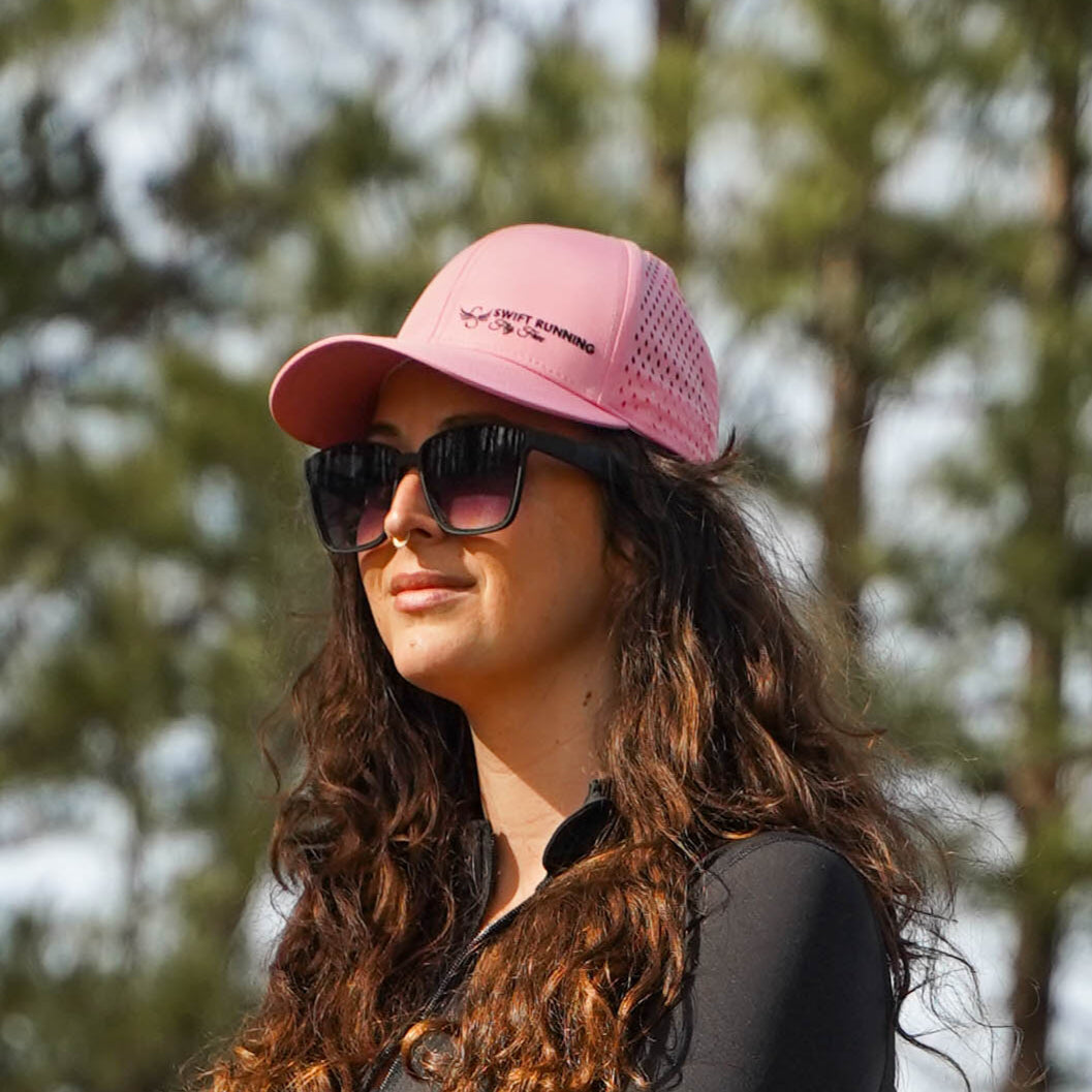 Dry Fit Running Hat – Pink | Moisture-Wicking Sport Cap for Women