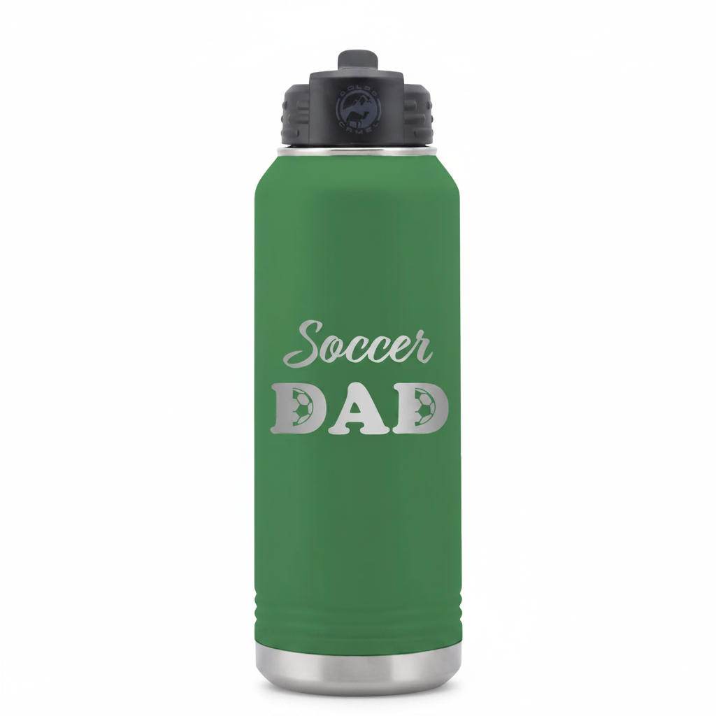 Soccer Dad 32oz Green
